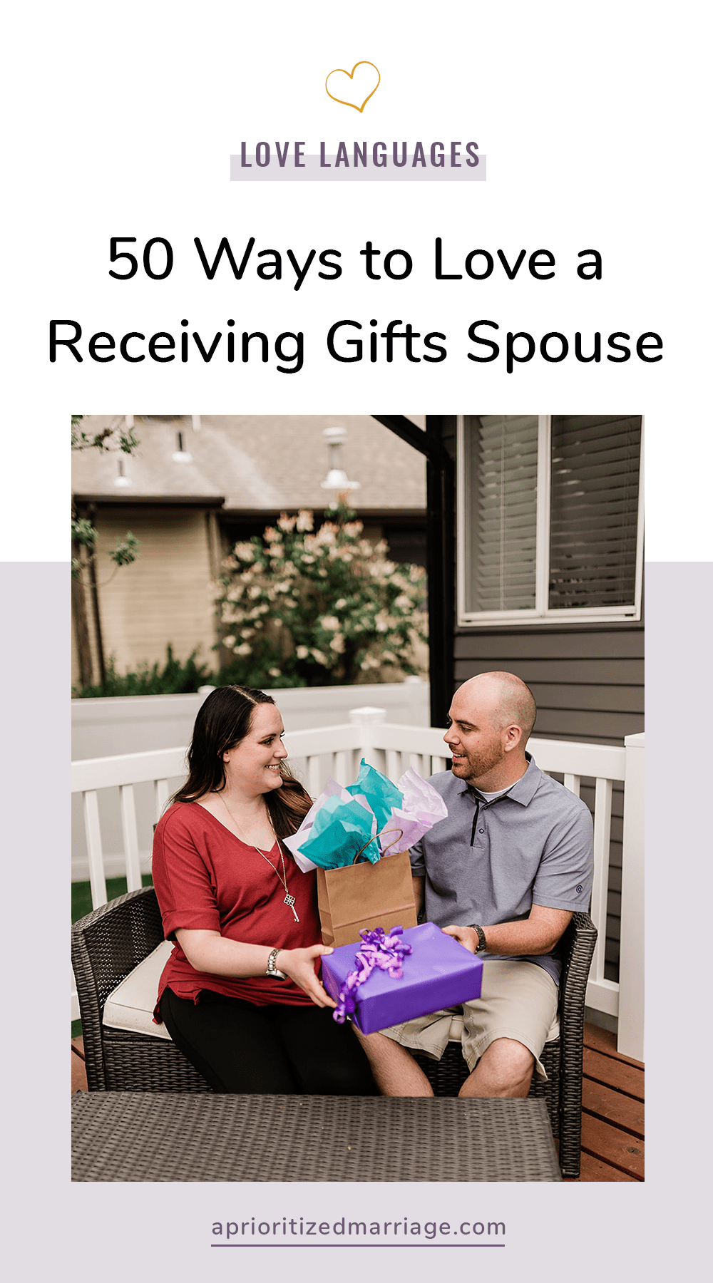 50 Ways To Speak Love To A Receiving Gifts Love Language Spouse